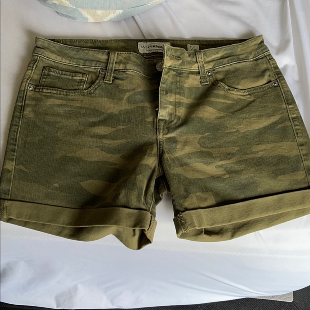 Lucky Brand Camo Shorts- NEW no tag